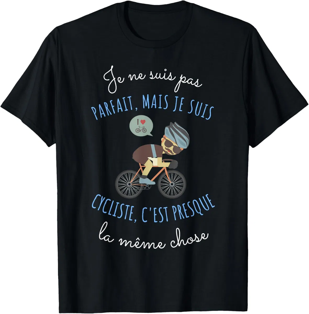 Cycliste Tshirt Vélo Maillot Cyclisme VTT Cadeau pour Homme T-Shirt