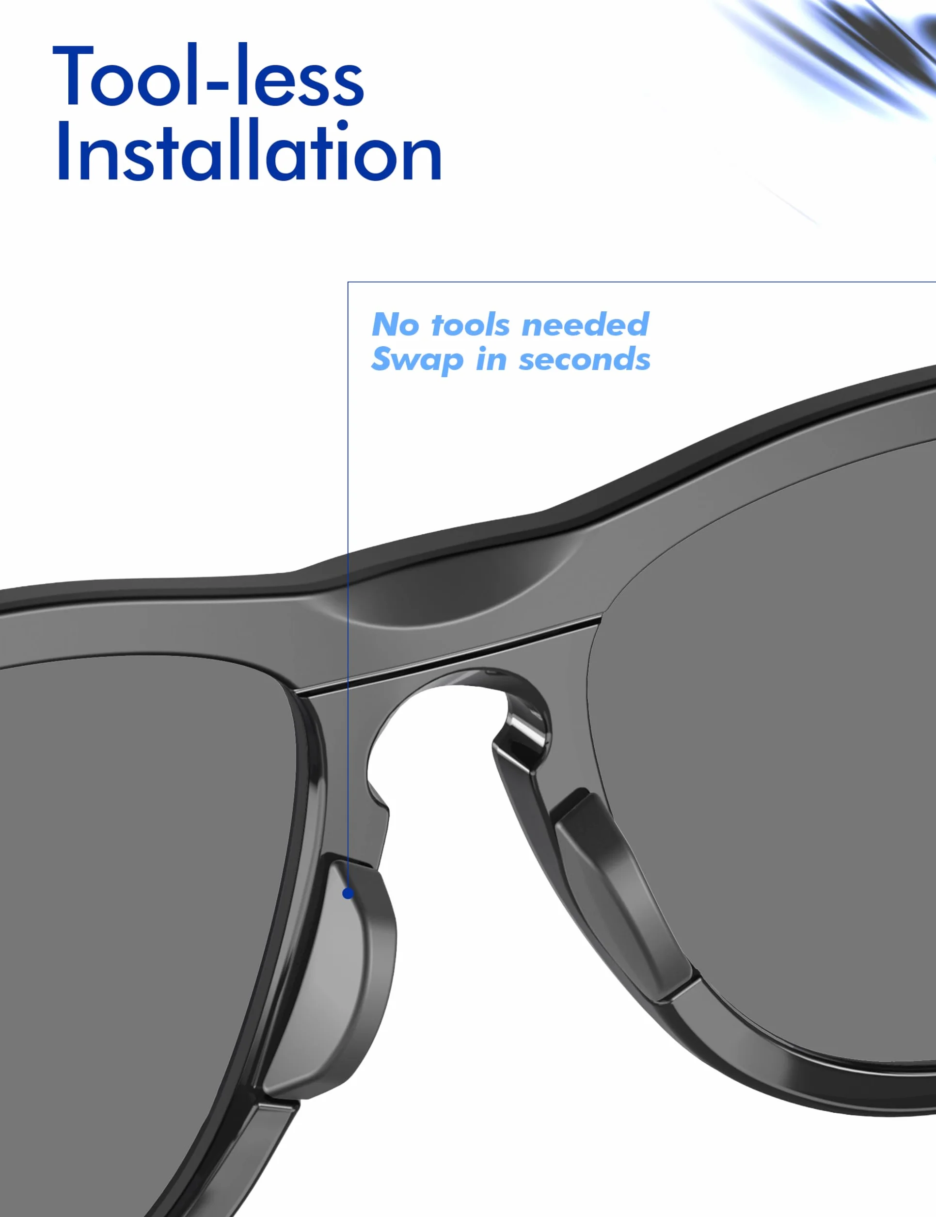 Saucer Plaquettes de nez de rechange pour lunettes de soleil Oakley Sielo OO9288 | Sielo SQ OO9480