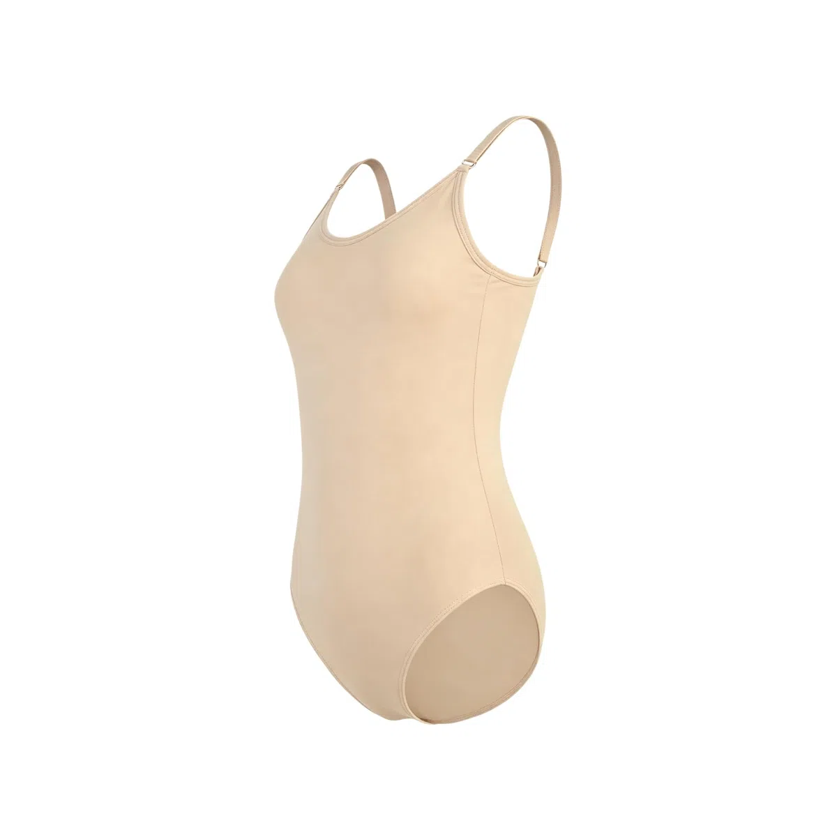Justaucorps de danse couleur chair pour femme, taille XL - Body moulant élastique, body gainant grande taille, combinaison danse fitness, body sculptant confortable, tenue de scène discrète