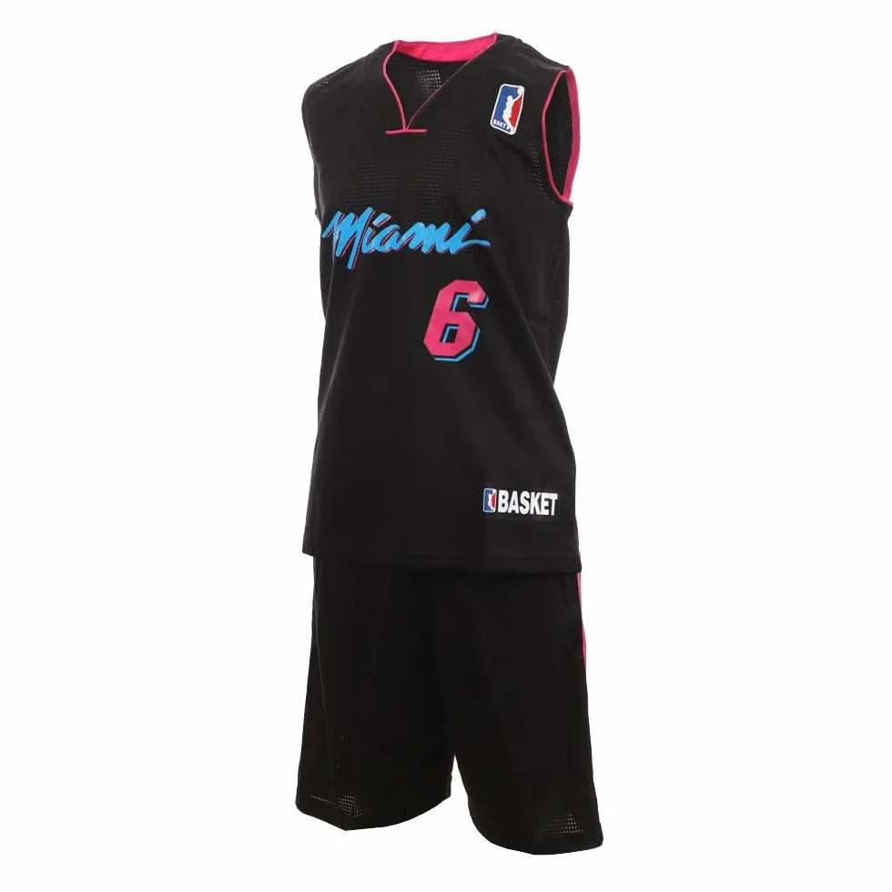 Miami Heat Ensemble de basketball Noir Enfant