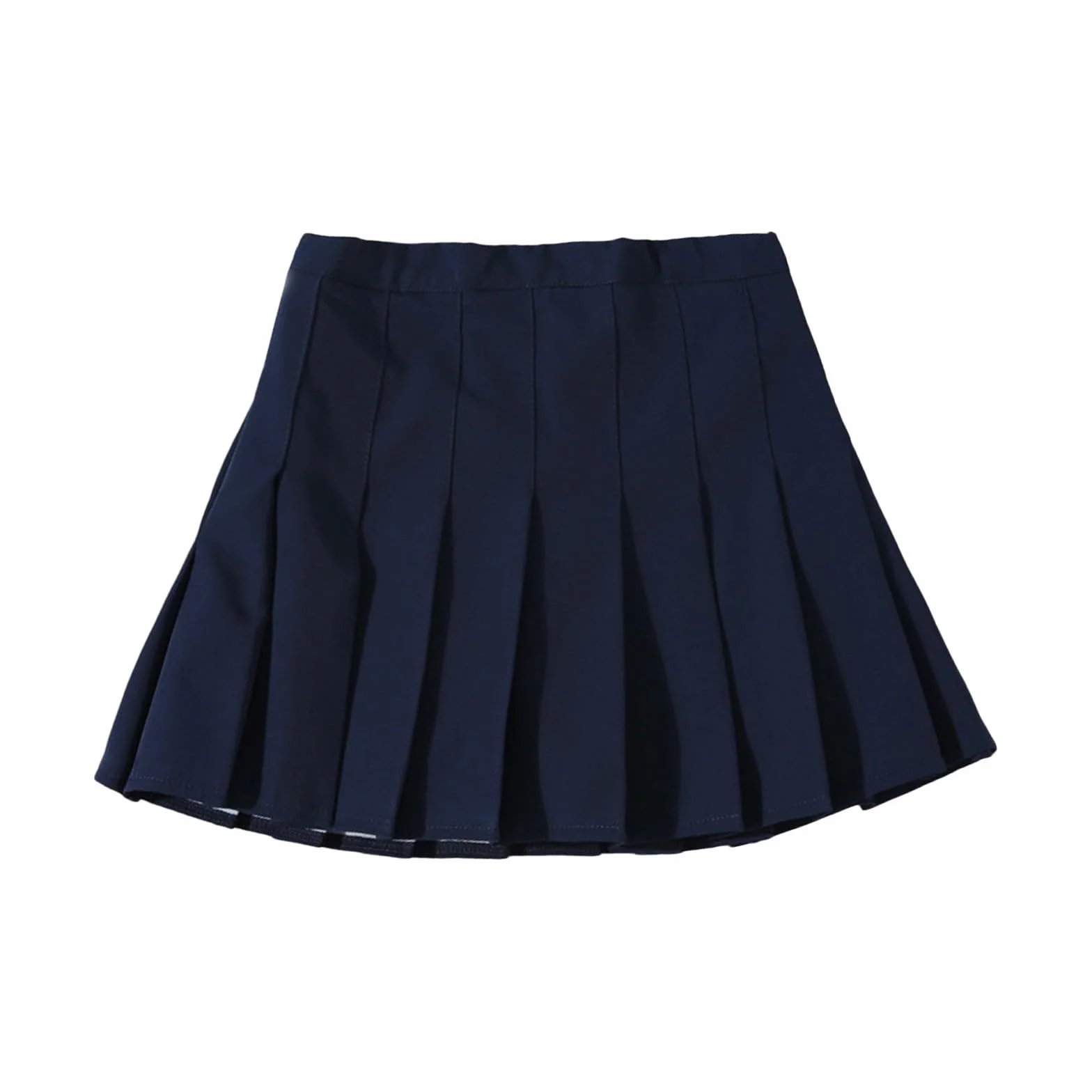 2025 - Jupe plissée pour filles - Taille d'été - Jupe courte décontractée - Jupe haute en jean pour filles