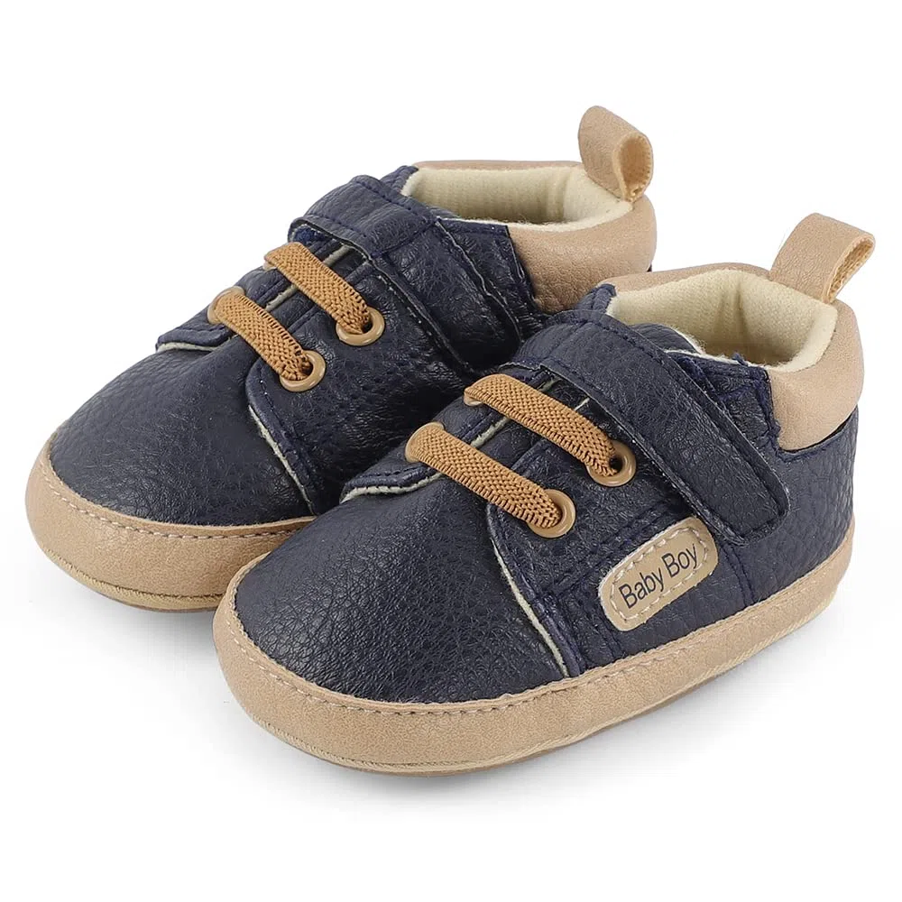 MASOCIO Chaussure Bébé Garçon Premiers Pas Bebe Semelle Caoutchouc Antidérapant