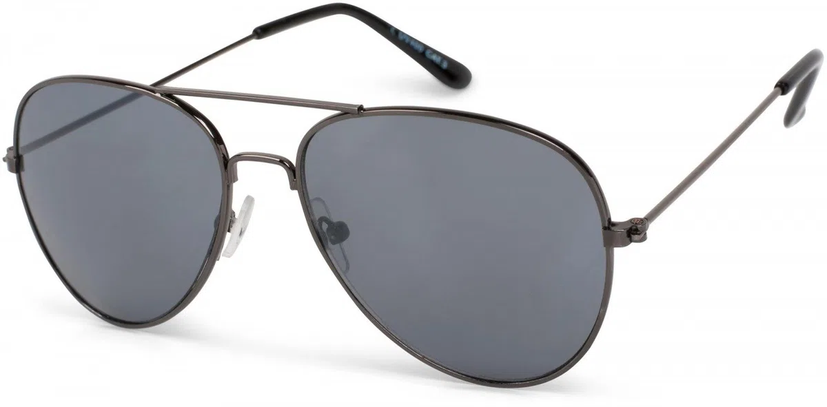 styleBREAKER enfants Lunettes de soleil pilotes avec monture en acier inoxydable, miroir ou teinté 09020059