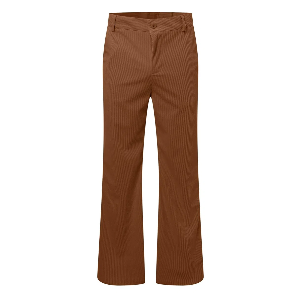 Pantalon évasé en velours côtelé pour homme - Style rétro des années 70 - Pantalon de danse Corduroy - Carnaval - Tenue disco - Clubwear - Pantalon hippie - Pantalon évasé - Coupe ajustée