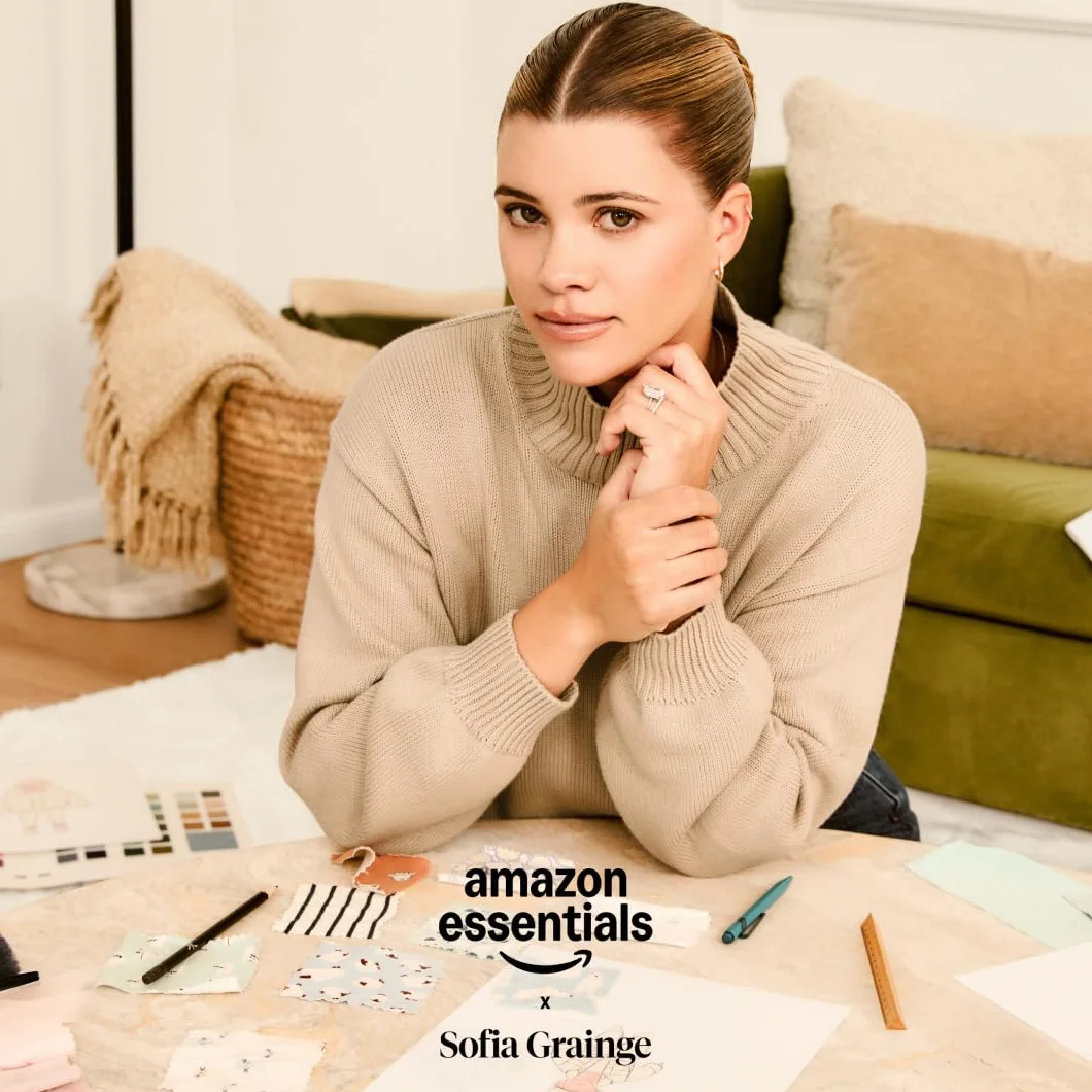 Amazon Essentials x Sofia Grainge Pull-Over Mixte Bébé et Enfante