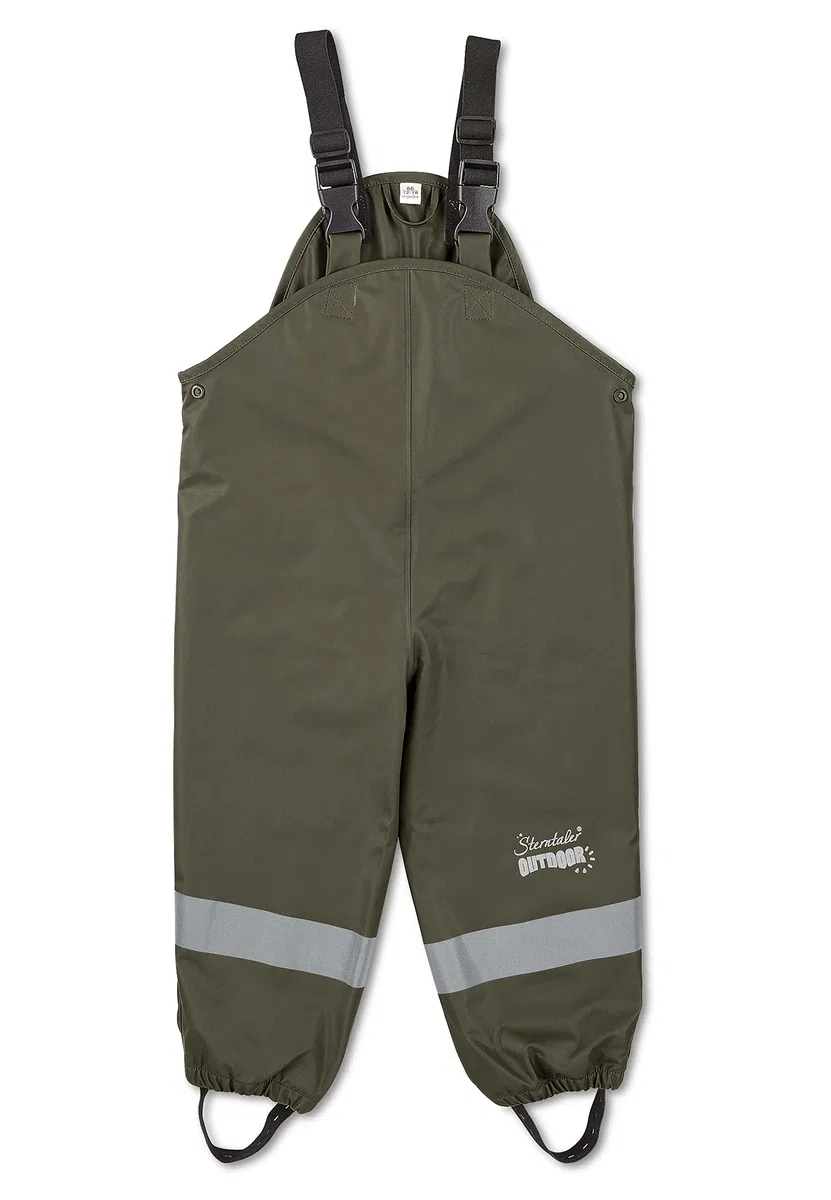 Sterntaler Pantalon sans Doublure - Pantalon à Bretelles de Pluie Non doublé - Tendance - Mixte