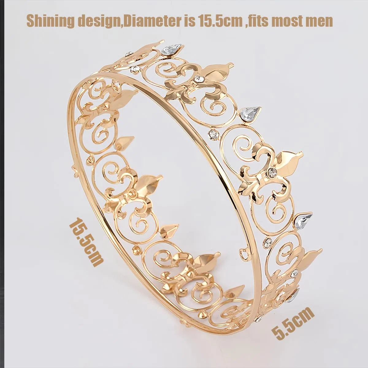 Couronne de roi d'anniversaire et écharpe pour homme, ensembles de décoration d'anniversaire pour homme, cadeaux d'anniversaire pour hommes, décorations de fête d'anniversaire pour homme