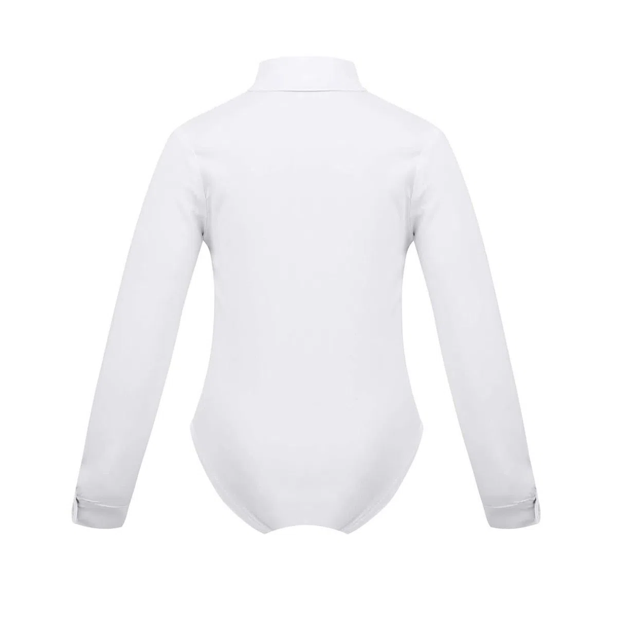 YiZYiF Justaucorps Gymnastique Enfant Garçon Léotard Danse Jazz Tango Latine Strass Manche Longue Combinaison Patinage Artistique Costume Performance Compétition