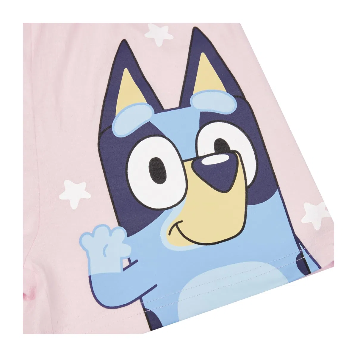 Bluey Pyjama d'été en coton pour filles, motif bingo et famille