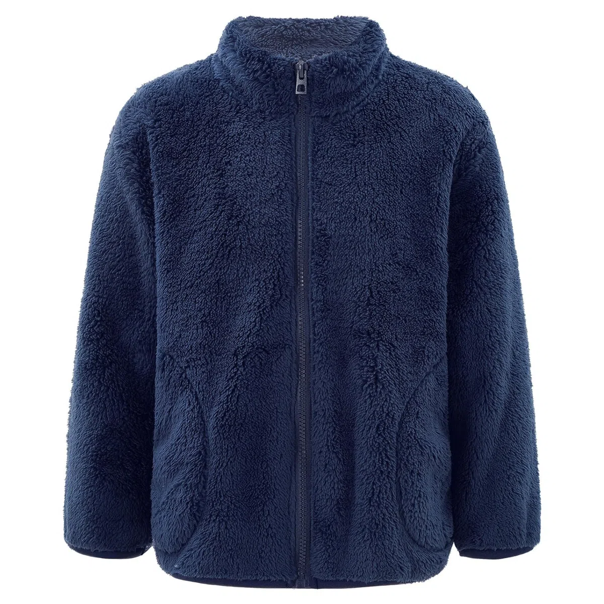 Enfant Fille Garçon Blouson Polaire Chaud Veste Sweat Zippé Peluche Hiver Automne Décontracté