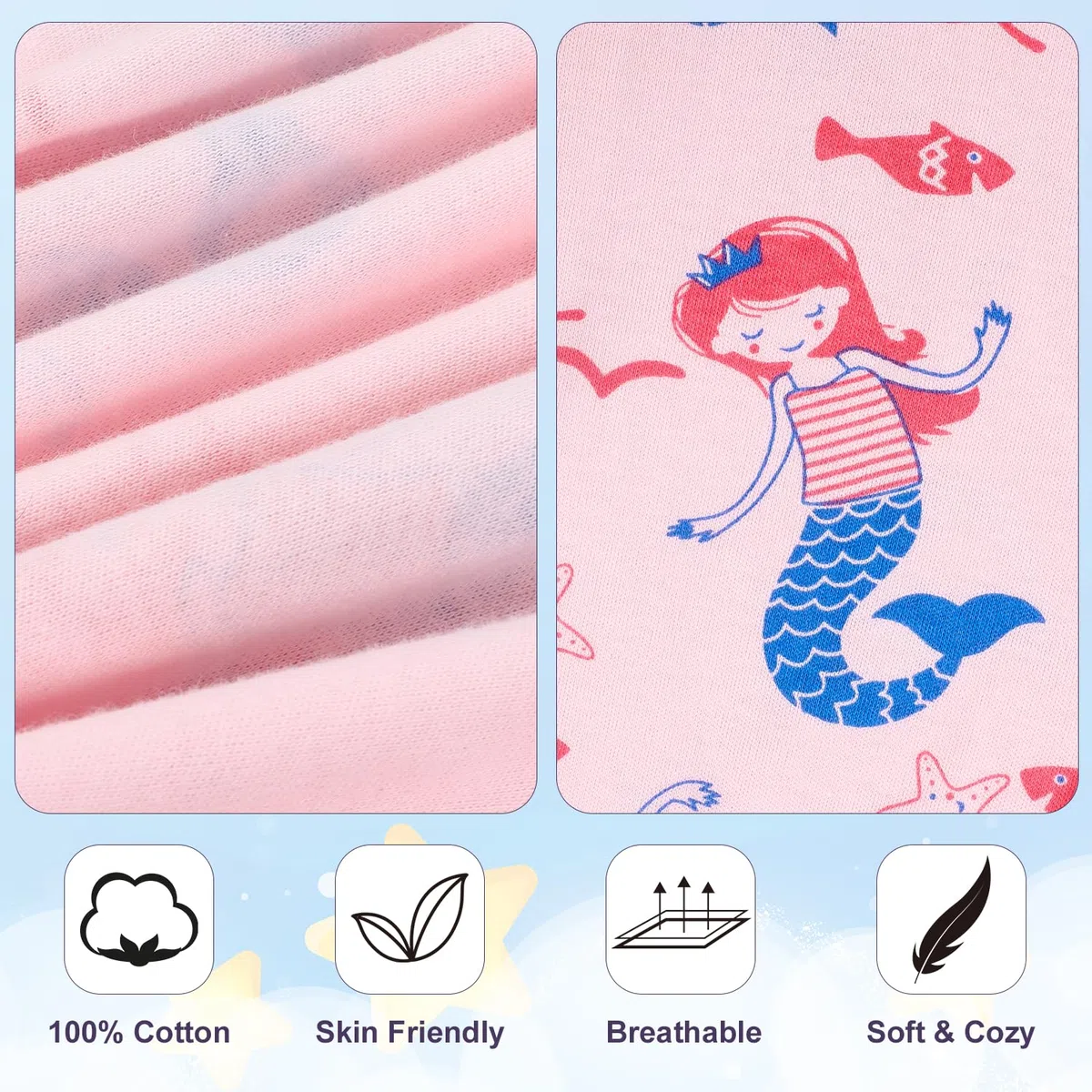 MOEMOE BABY Culotte Apprentissage Propreté Fille | Jupe de Couche | Jupe Apprentissage Propreté Enfant | Culotte d'apprentissage Enfant Lavables Jupe,Lot de 2
