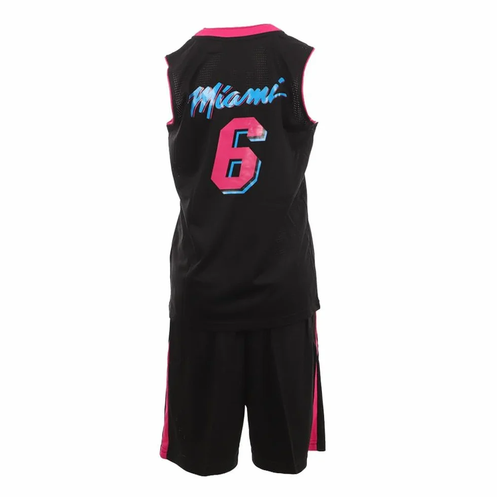 Miami Heat Ensemble de basketball Noir Enfant