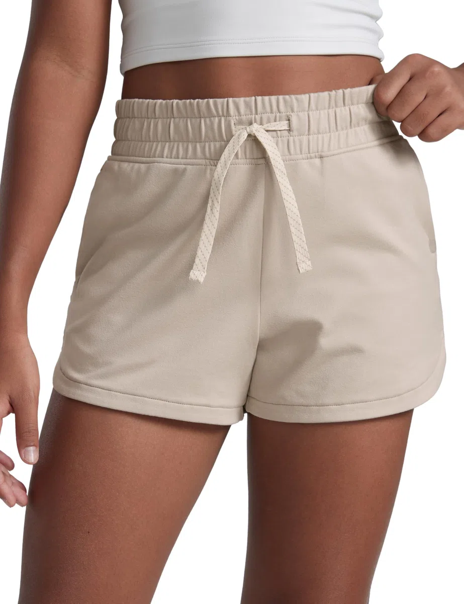 CRZ YOGA Cloud Jersey Filles Short de Décontracté avec Cordon de Serrage Poches Sportif Enfants