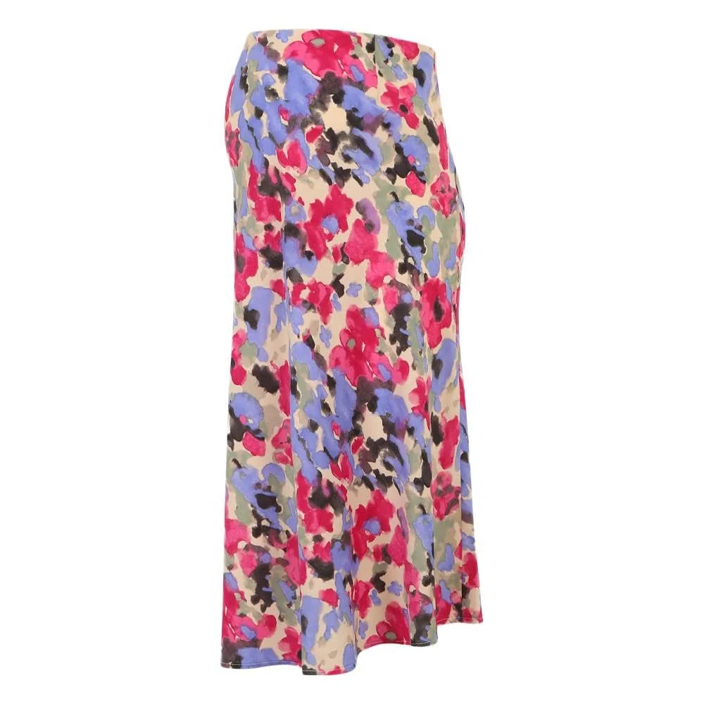 Mamalicious Jupe de Grossesse Rose/Beige Femme Rila