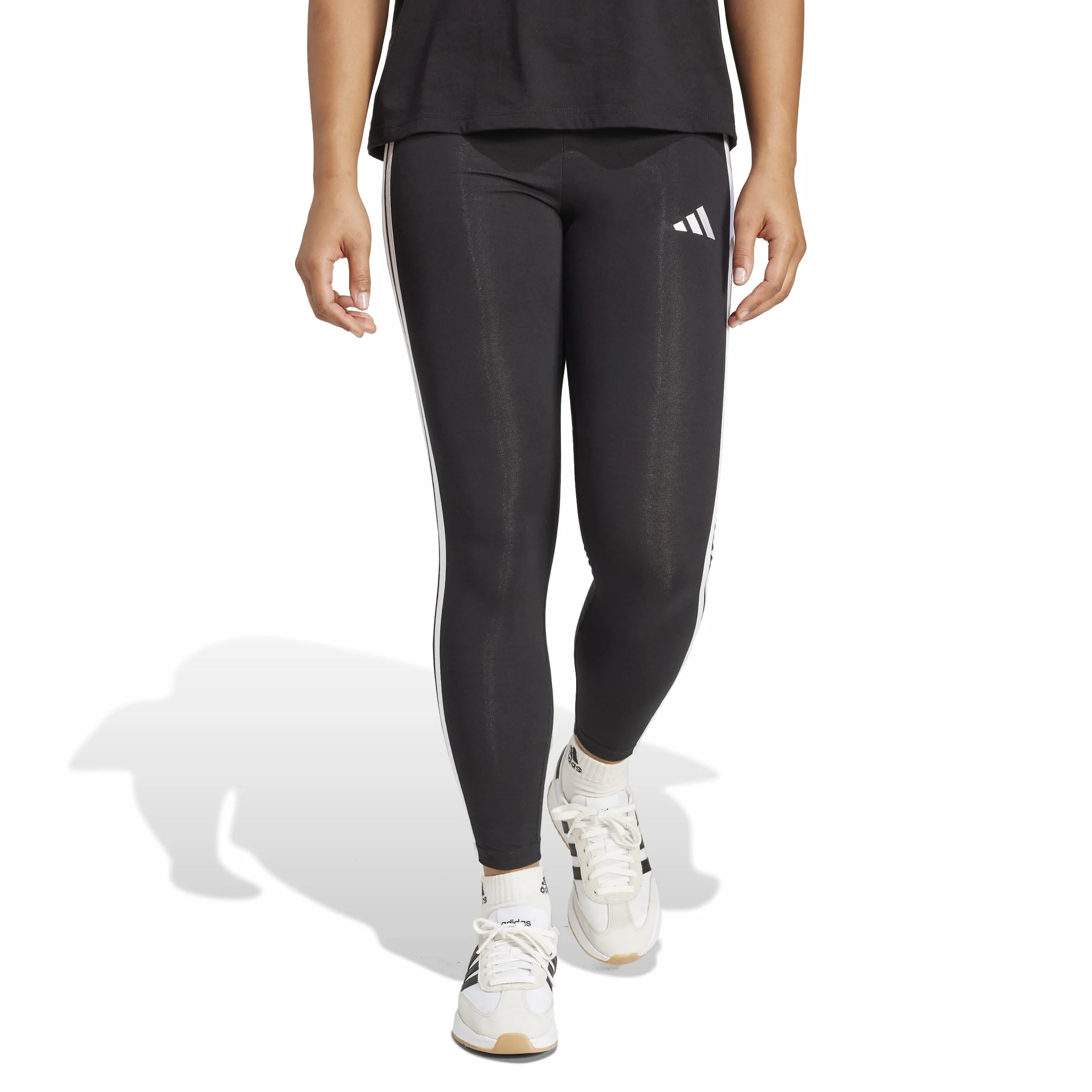 adidas Women's Legging Coton 3 Bandes Essentials