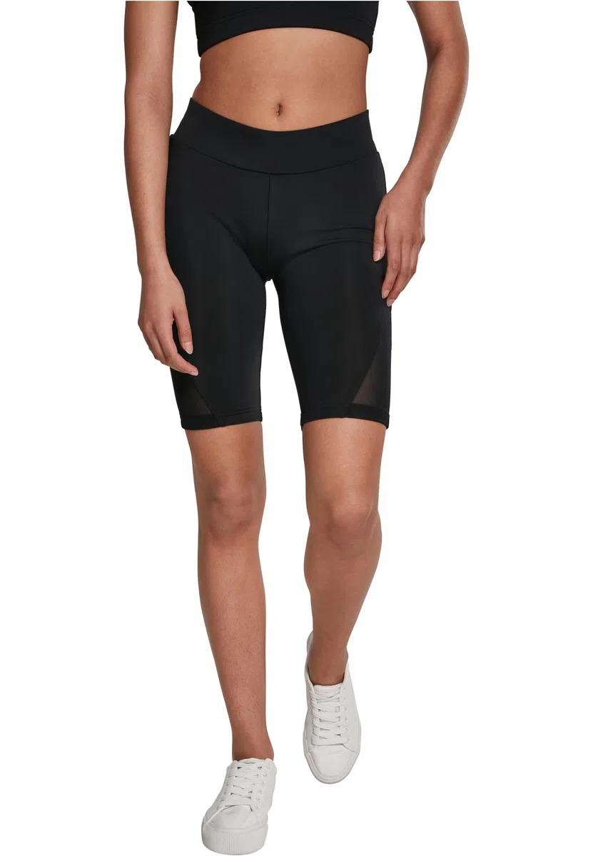 Urban Classics Damen Ladies Tech Mesh Cycle Shorts