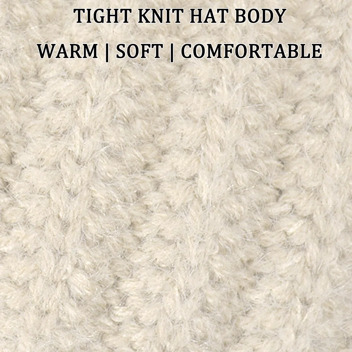 GWAWG Ensemble Bonnet et écharpe d'hiver, 2 en 1, Doublure Polaire épaisse et Douce, Bonnet tricoté, Cache-Cou Circulaire pour Femmes et Hommes, Ski, Sports de Plein air Quotidiens
