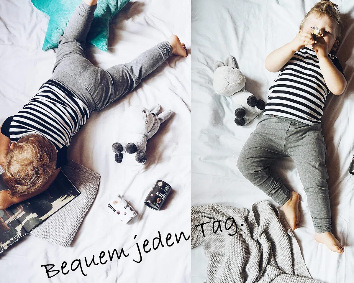 Legging pour bébé - Taille Haute Confortable - Pantalon ciré en Coton Doux - Pantalon en Jersey sans Caoutchouc - Anti-Rayures et Confortable - Poignets élastiques (50-104)