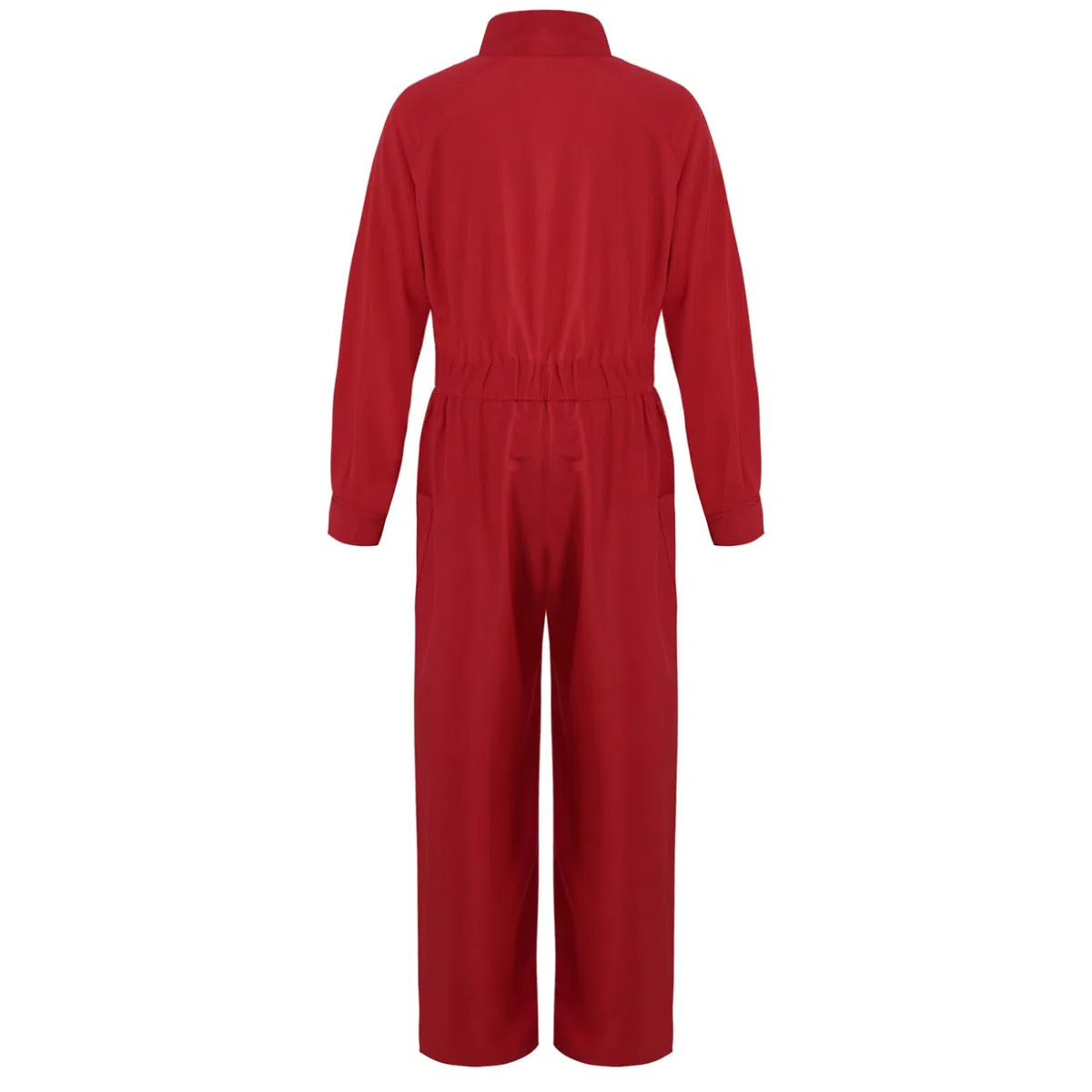Oyolan Enfant Garçon Fille Salopette de Travail Manches Longues Combinaison Pantalon 5-16 Ans