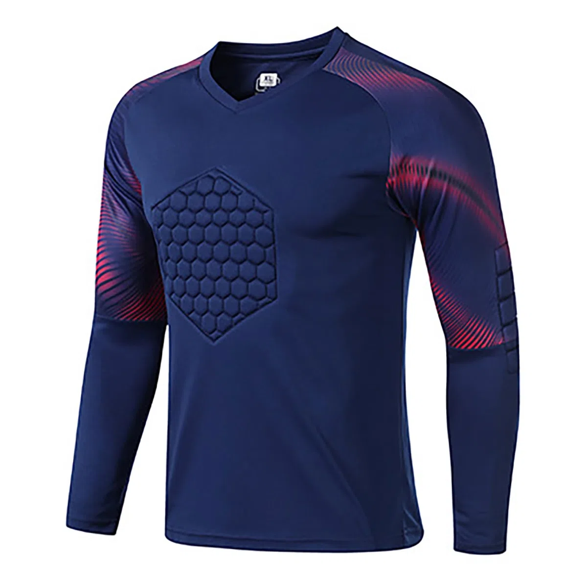 dPois Tenue de Gardien de But Football Enfant Garçon T-Shirt Manches Longues Anti-Collision Maillots de Gardien de Football Jogging Sport Survêtement 11-15 Ans