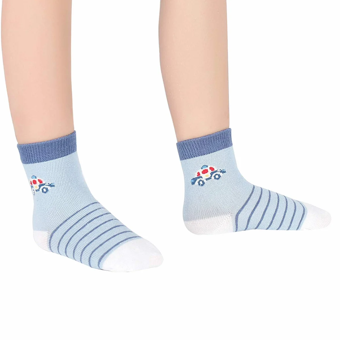 Coton Bébé garçon Chaussettes Naissance, 9 Paires Mignon Chaussettes pour Bébé garçon