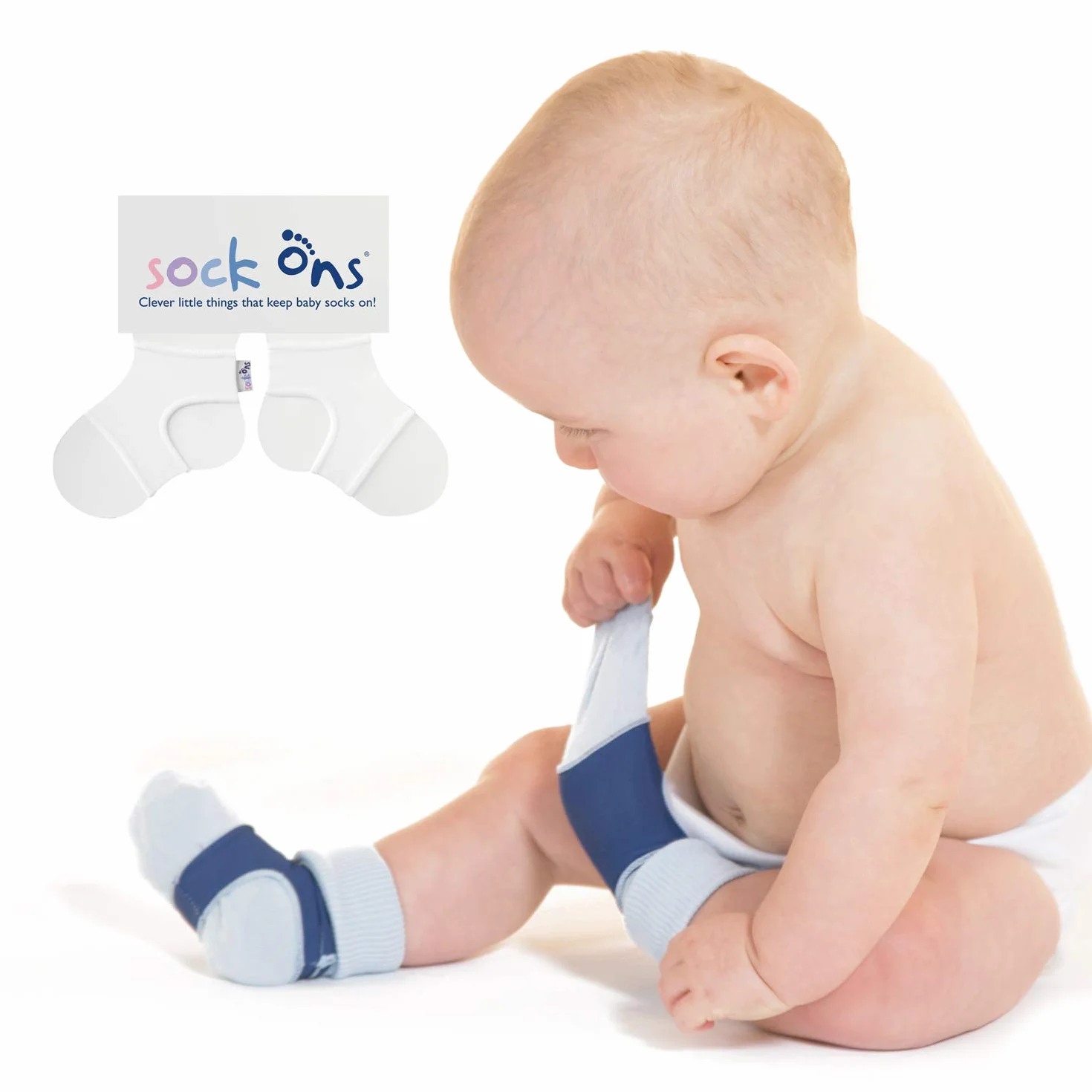 Sock Ons - Porte-chaussettes pour bébé