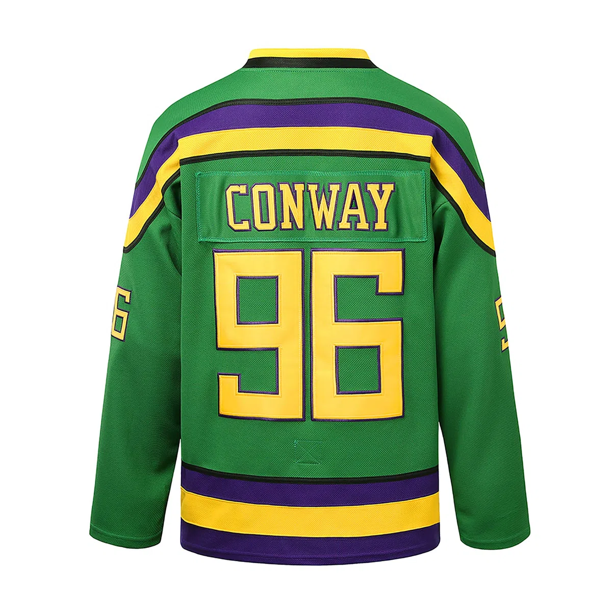 Charlie Conway # 96 Maillot de Hockey Mighty Ducks pour Hockey sur Glace S-XXXL