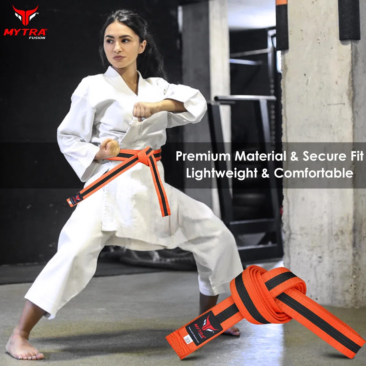 Mytra Fusion Ceinture karaté Durable Ceinture jjb, Ceinture JJB, BJJ Ceinture jjb, Plusieurs Couleurs, Ceinture Arts Martiaux, Ceinture Taekwondo pour Hommes et Femmes