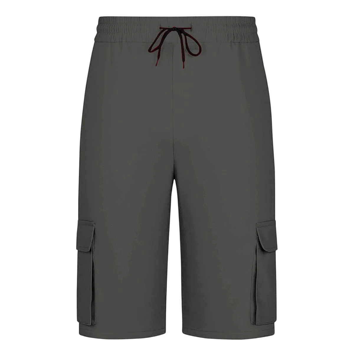 Short cargo pour garçon - Bermuda - Short d'été - Léger - En coton - Short de sport - Baggy - Short d'extérieur - Respirant - Short de loisirs - Short de randonnée
