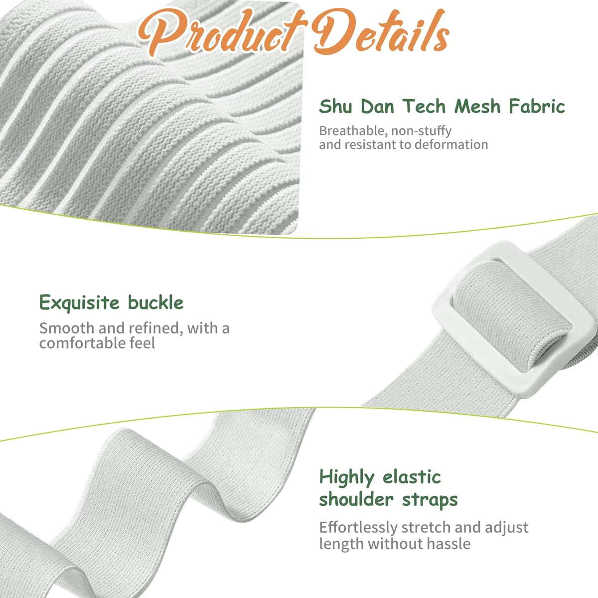 Ceinture Grossesse Femme Enceinte,Ceinture Femme Enceinte avec Bretelles Réglables,Ceinture de Grossesse pour Grossesse Moyenne à Avancée avec Tour de Taille de 110 à 125 CM,Gris