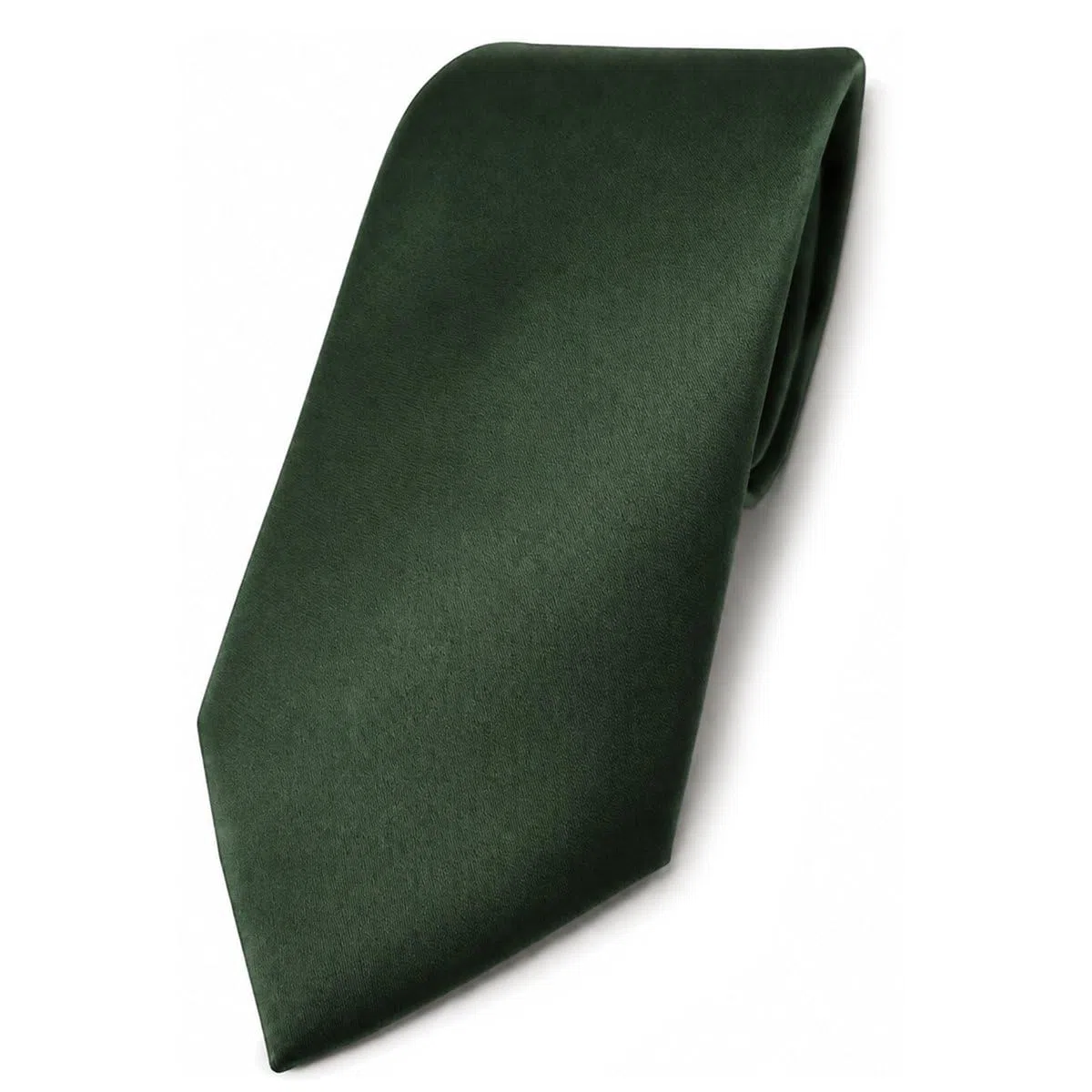Cravate unie en satin de Tigertie Designer