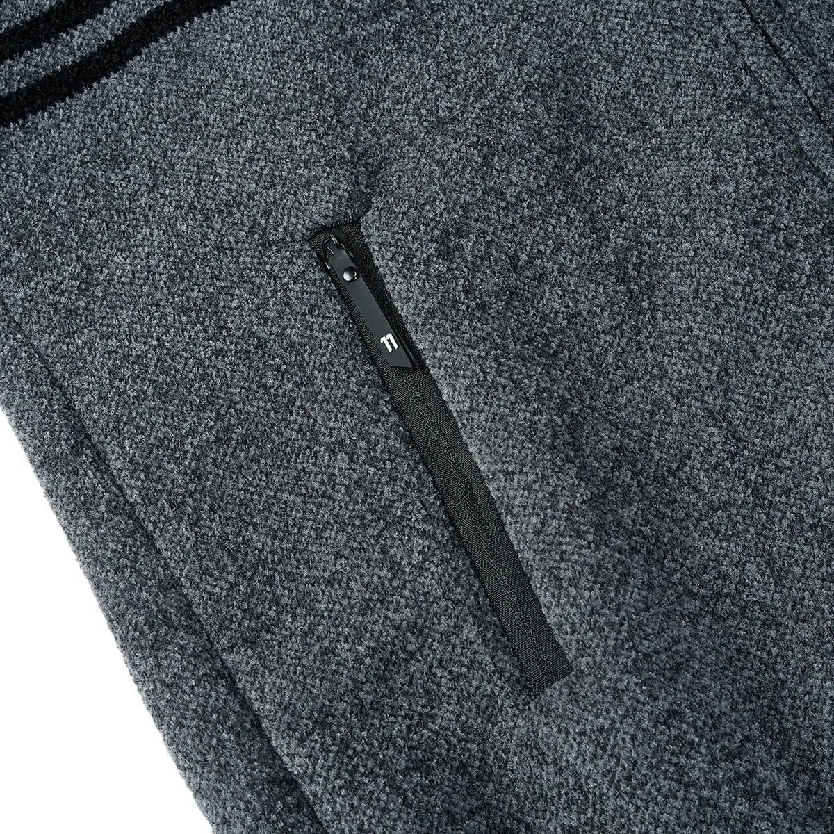 Allthemen Gilet Cardigan Homme Fermeture éclair Grossière en Tricot Veste de Loisirs Hiver Extérieur