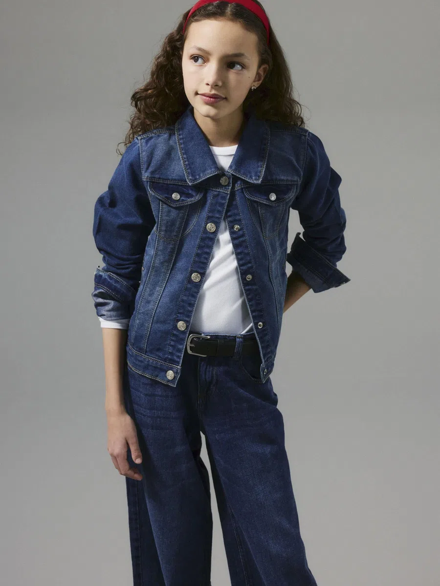 NAME IT Nkfstar Dnm Jacket 2210-sr Noos Jacket Fille (lot de 1)