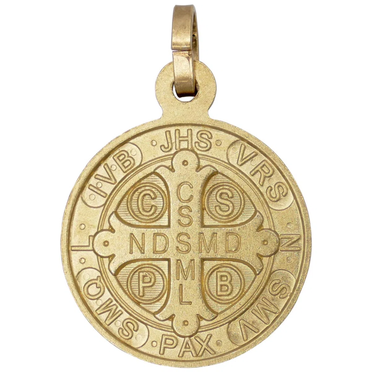 Médaille St Benoît - Métal Doré