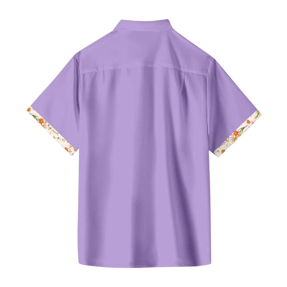 Chemise Homme Manches Courtes Col Cubain Texturé avec Poche Poitrine, Boutonnée Ample Décontractée pour Été, Vacances et Loisirs