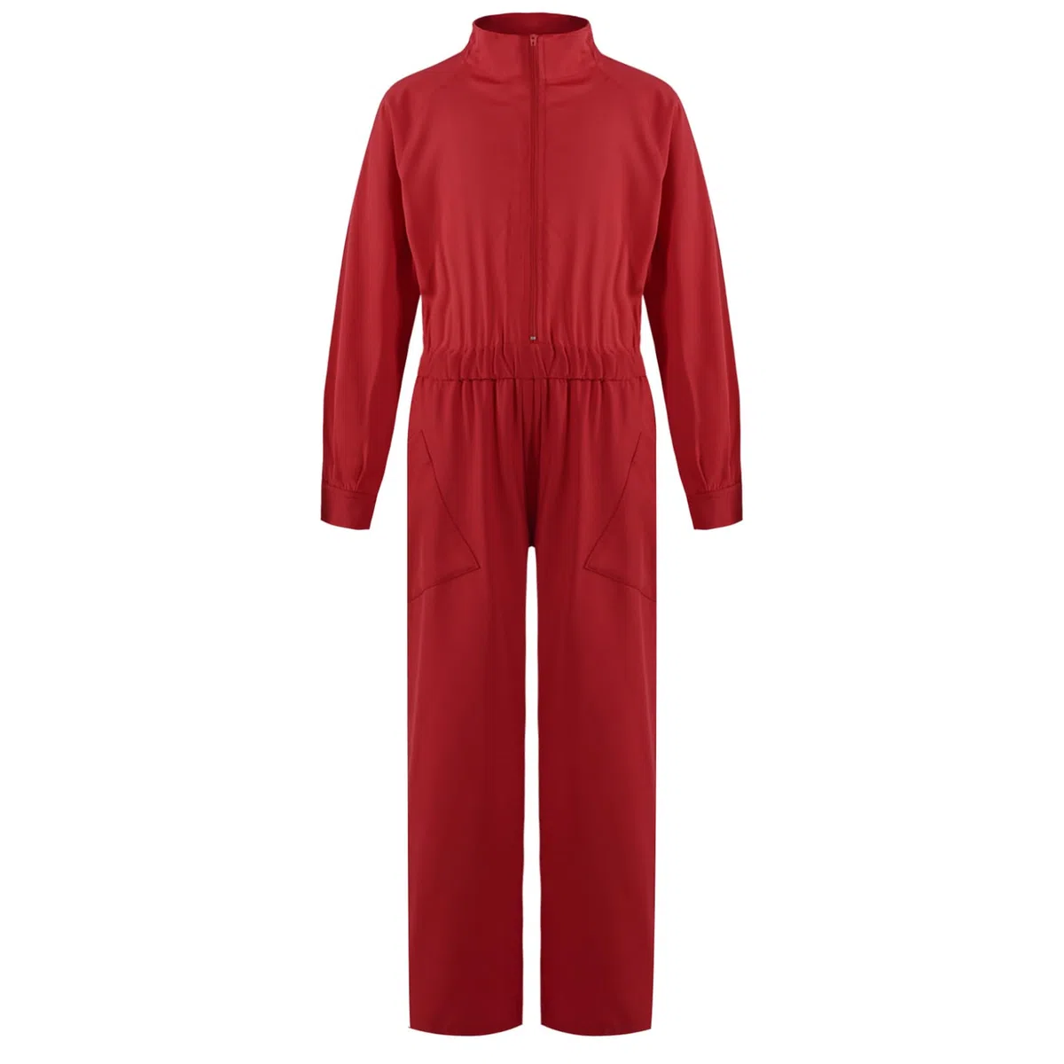 Oyolan Enfant Garçon Fille Salopette de Travail Manches Longues Combinaison Pantalon 5-16 Ans