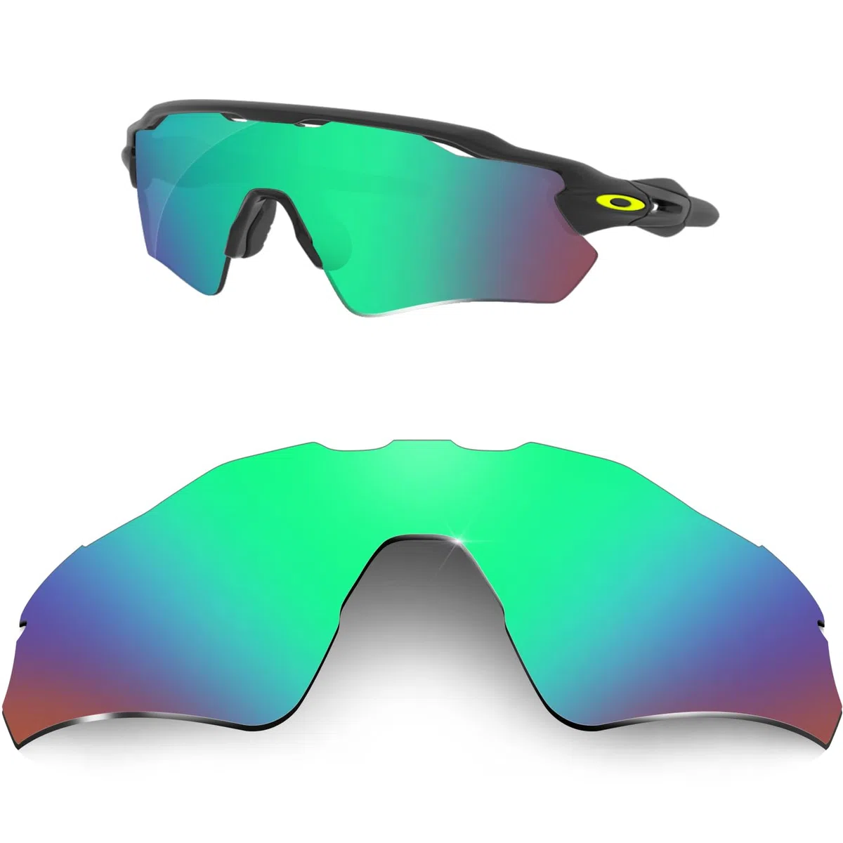 Verres de rechange polarisés pour lunettes de soleil Oakley Radar EV Path