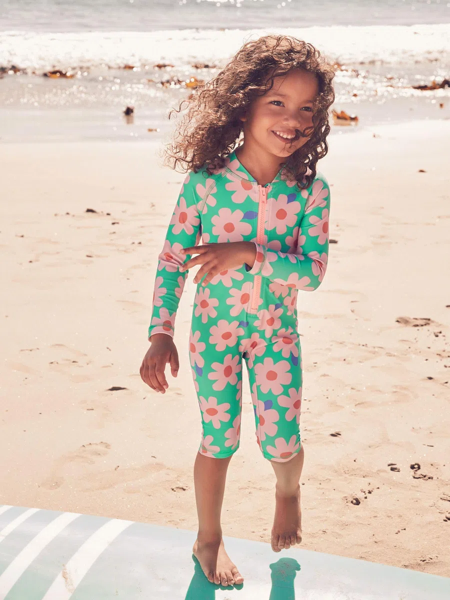 NEXT Fille Maillot de Bain Anti-UV à Jambes Longues