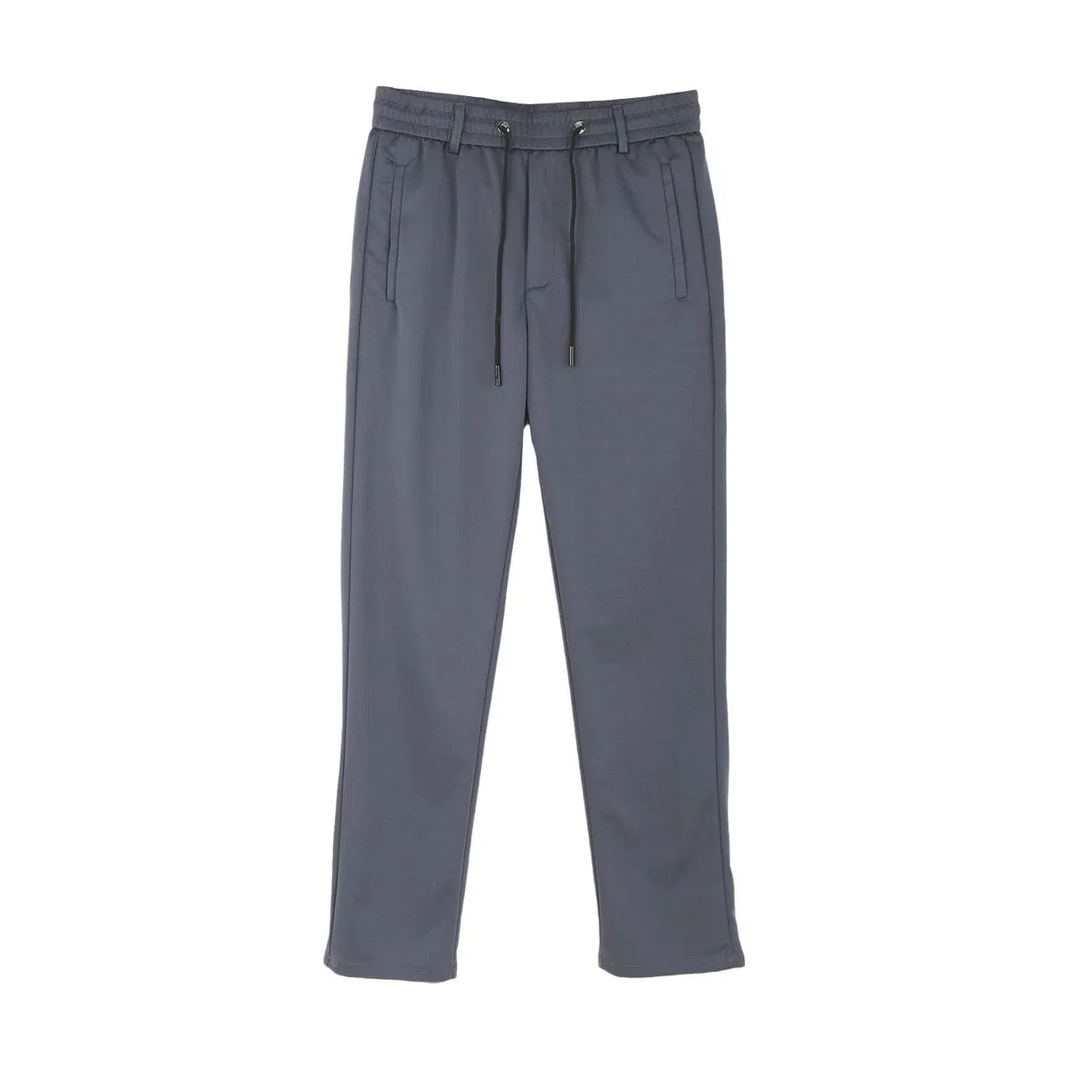 Pantalon habillé pour homme, coupe ajustée, pantalon de bureau extensible, taille élastique, cordon de serrage avec poches, pantalon formel et décontracté, couleur unie, pantalon décontracté