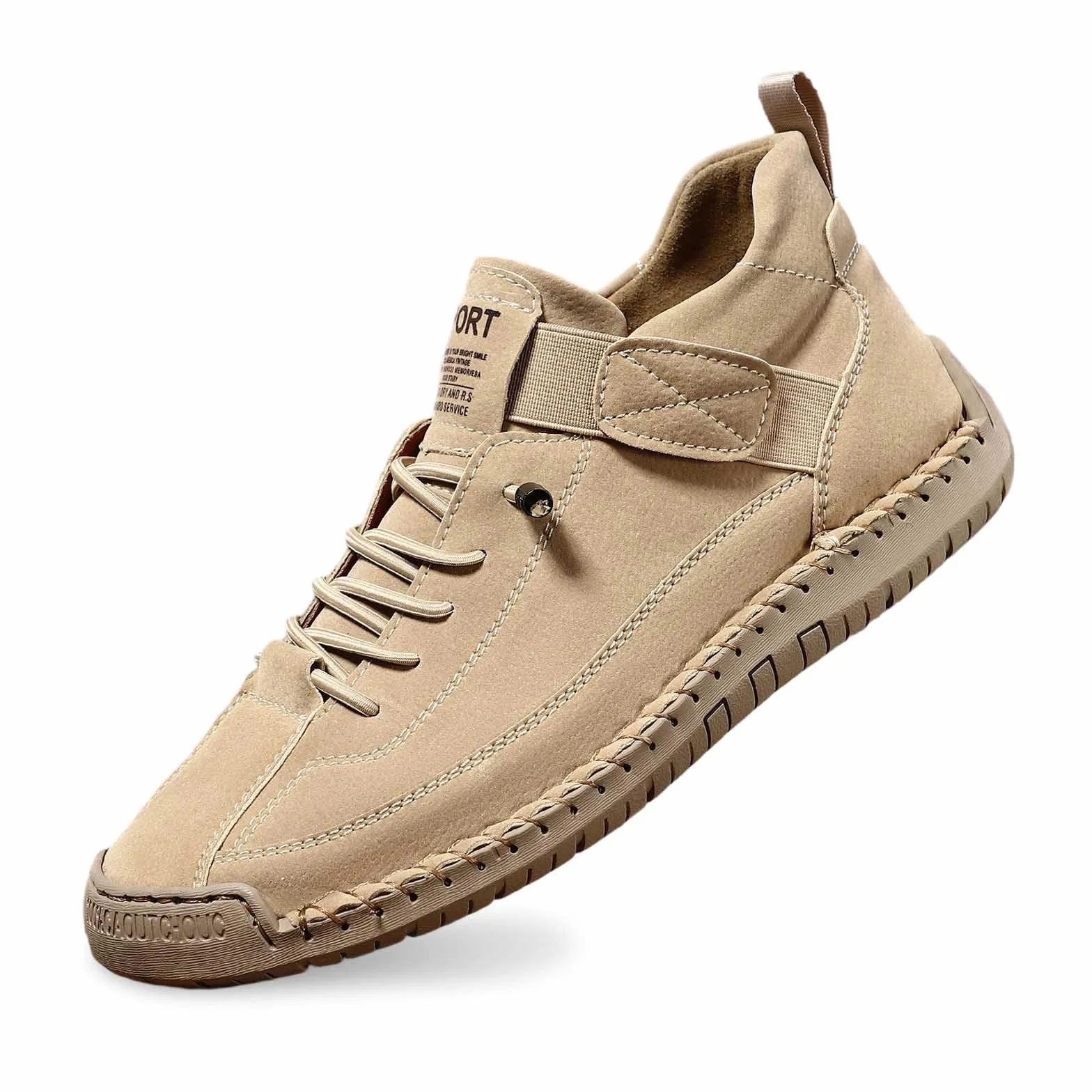 Baskets pour femme - Chaussures de randonnée décontractées pour la main - Semelle souple et souple - Chaussons plats confortables pour le quotidien - Design léger et respirant