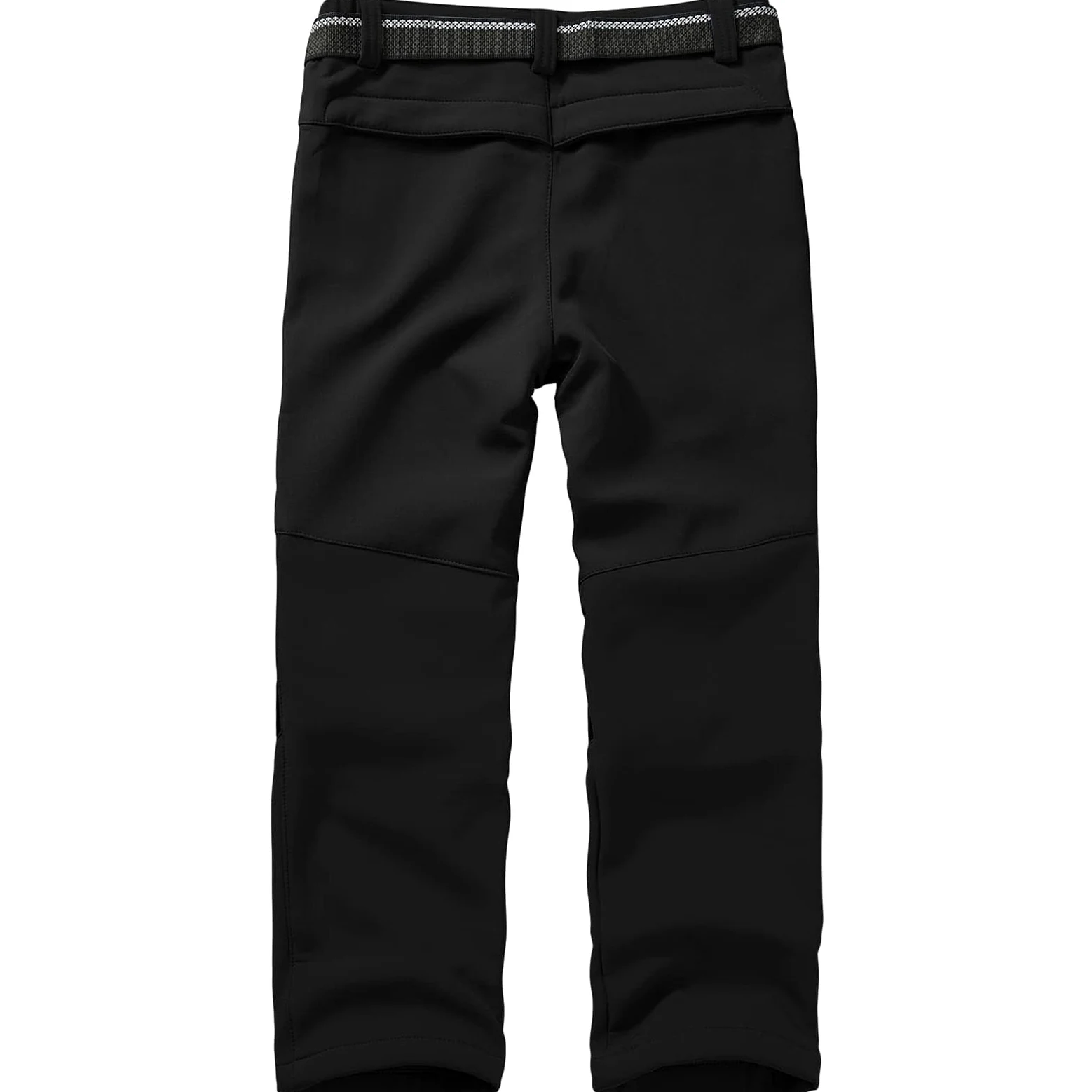 Pantalon de ski softshell pour enfant - Pantalon cargo doublé - Pantalon thermique - Pantalon de neige - Pantalon d'hiver - Pantalon de randonnée