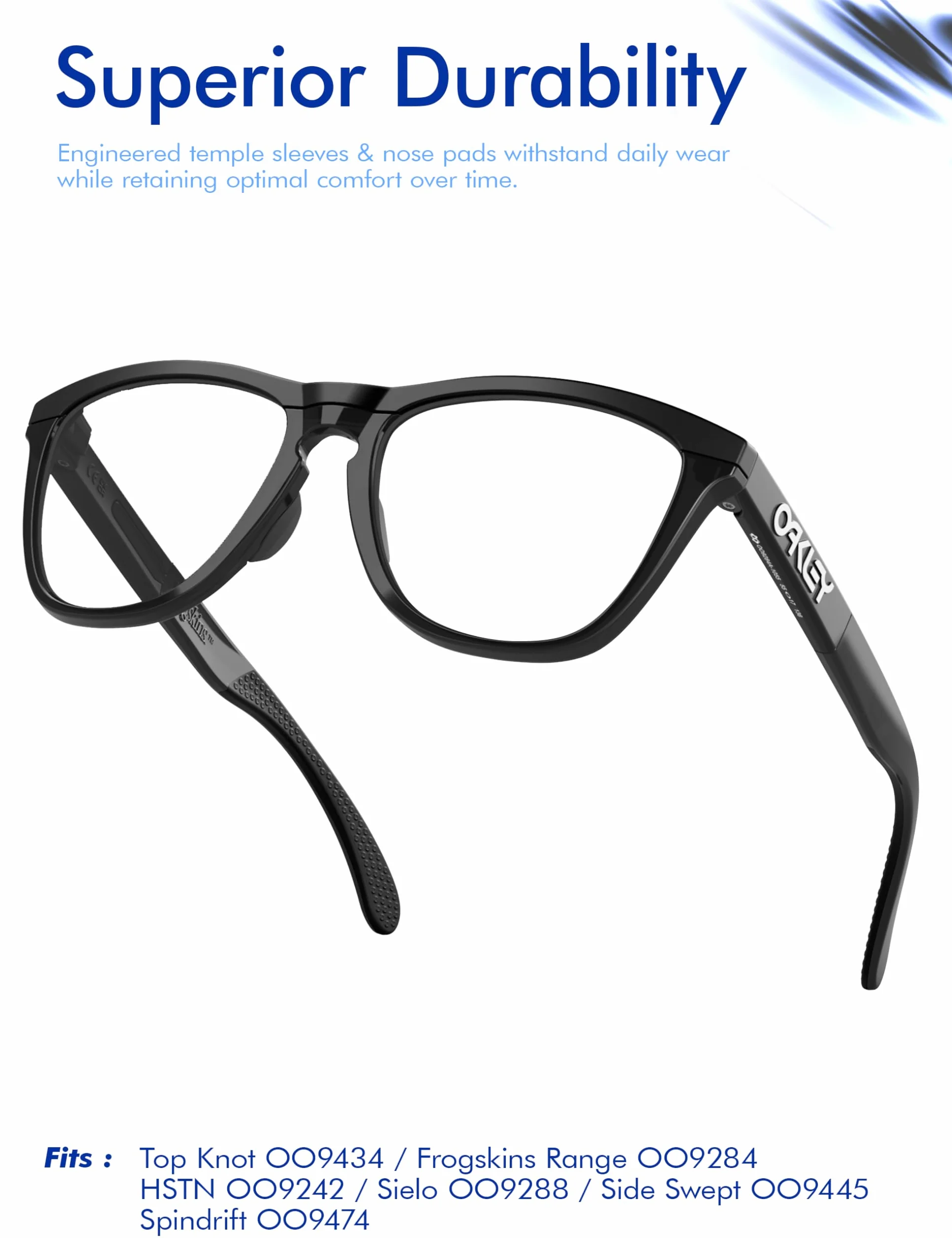 Saucer Plaquettes de nez de rechange pour lunettes de soleil Oakley Sielo OO9288 | Sielo SQ OO9480