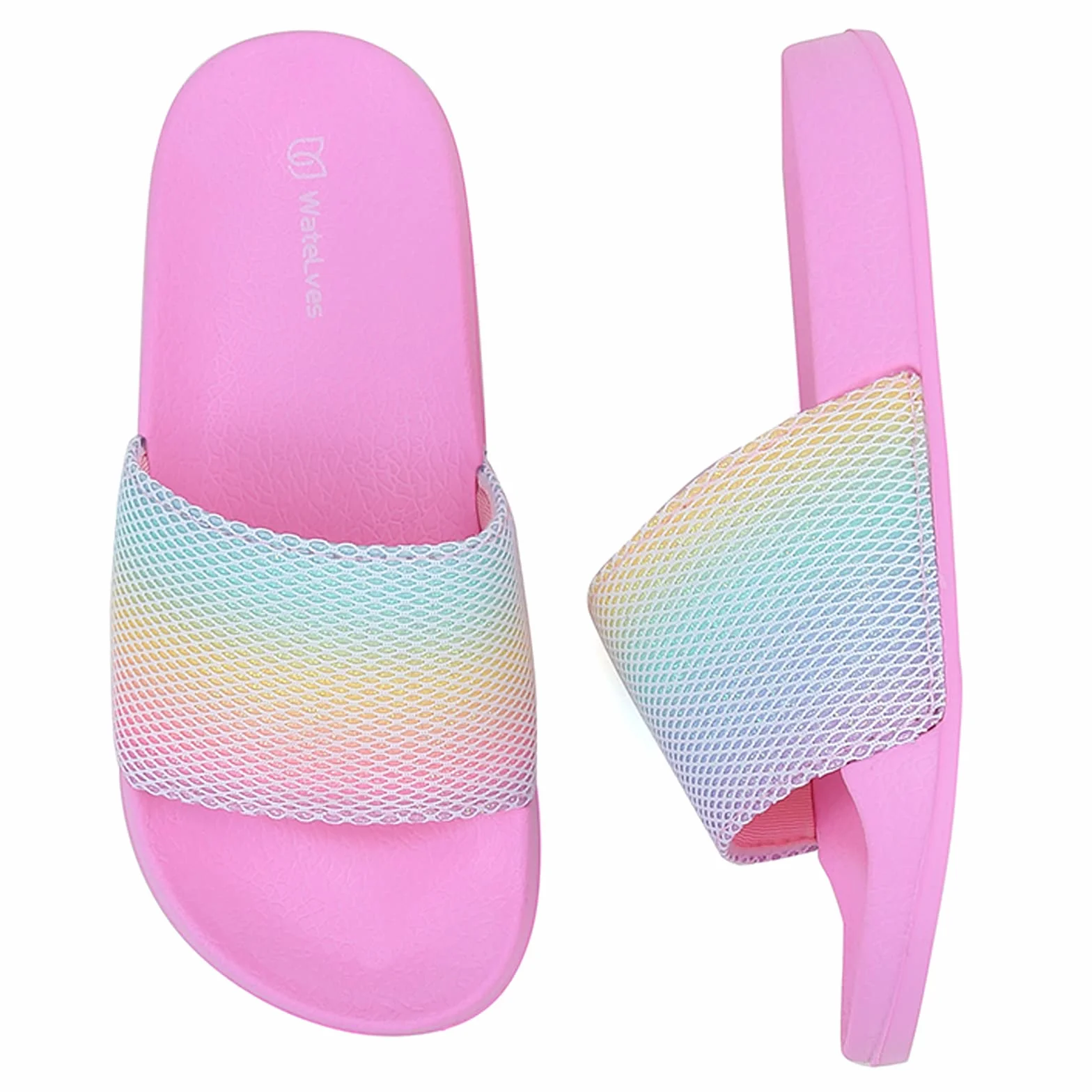 WateLves Claquette Enfant Fille Garçon Chaussons Enfants Tongs Sandales été Plage Piscine Pantoufles Chaussures de Douche AntidéRapantes