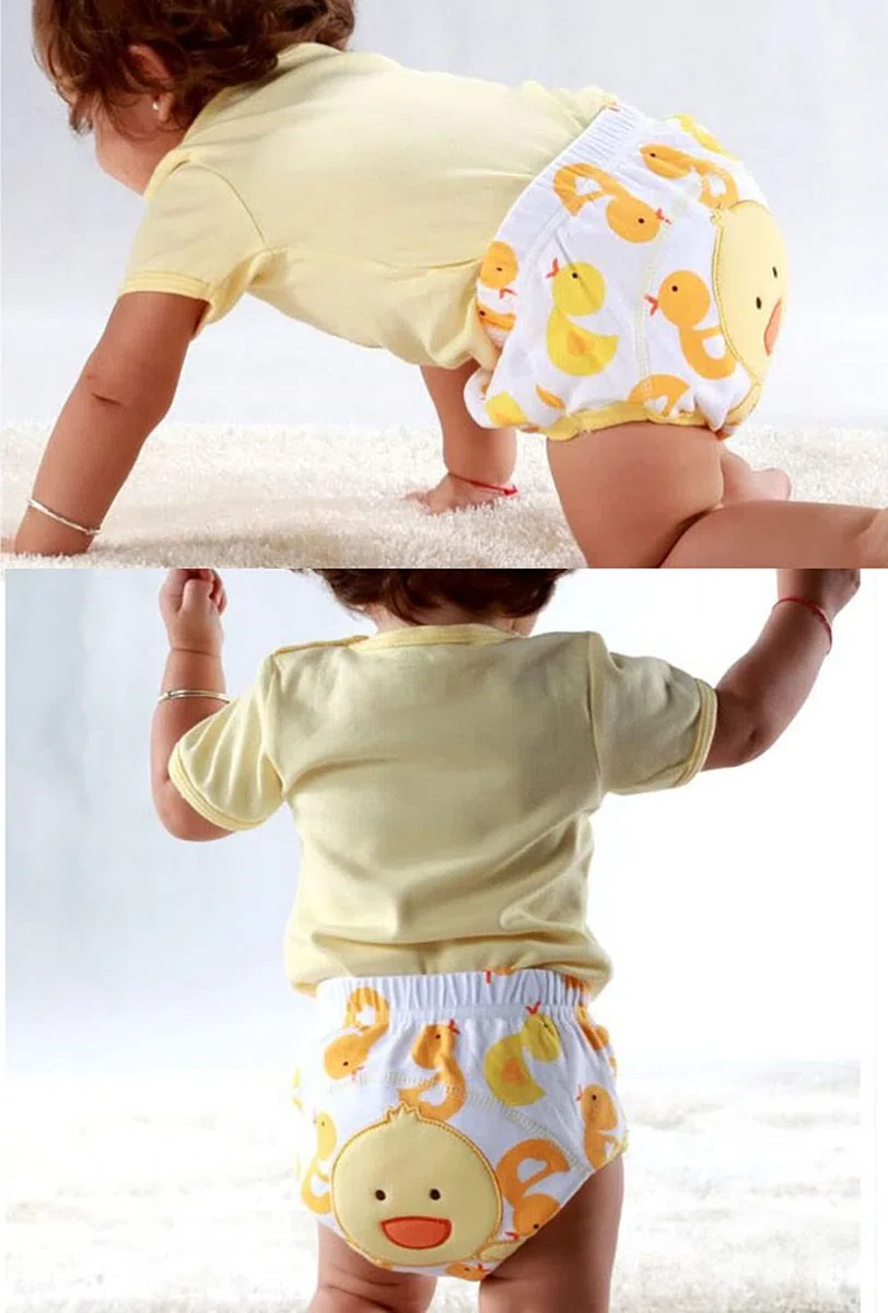FedMois Culotte Apprentissage Propreté Garcon Fille Culotte d'apprentissage Enfant Lavable, Lot de 6