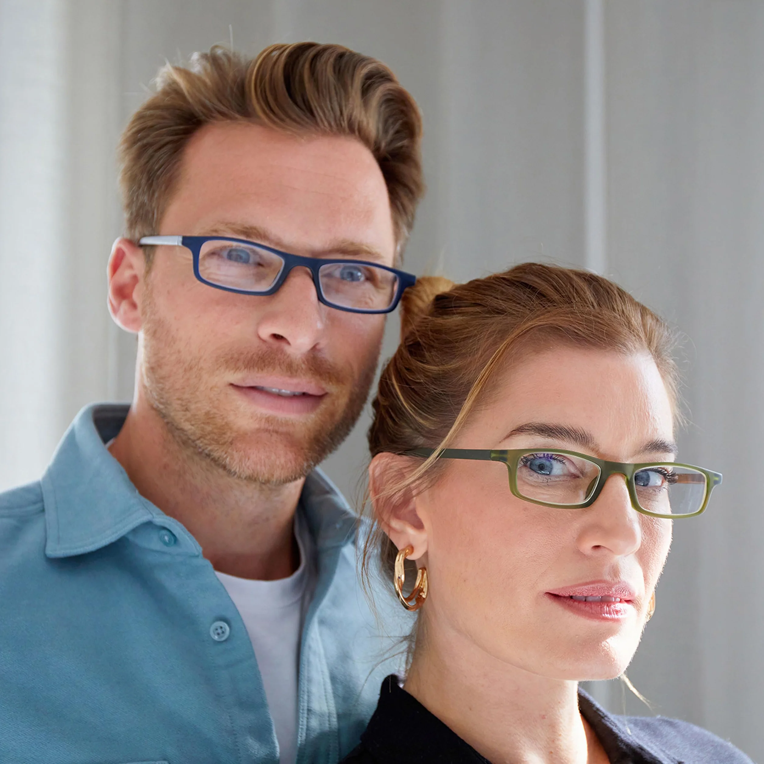 OPULIZE Ted RR17 Lot de 2 lunettes de lecture à monture étroite et légère pour homme et femme avec charnières à ressort résistantes aux rayures