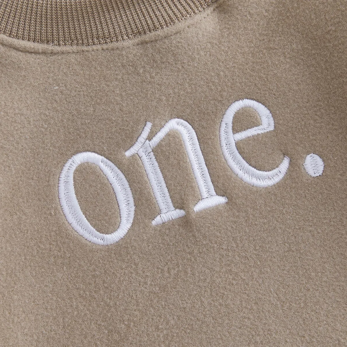 Tenue de 1er ou 2e anniversaire pour bébés garçons filles garçons t-shirt manches longues col rond lettre broderie coupe ample pull tops tout-petits filles garçons vêtements