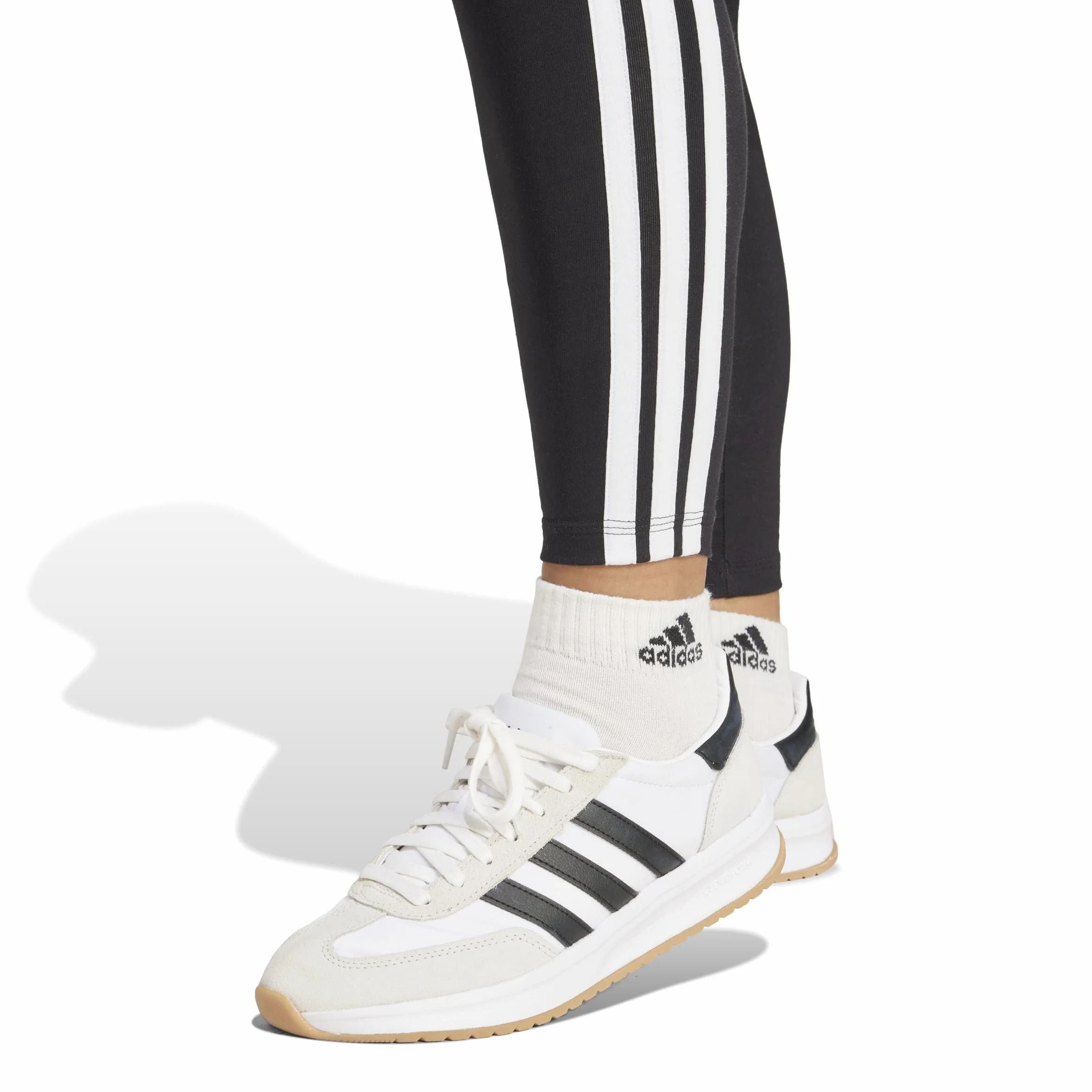 adidas Women's Legging Coton 3 Bandes Essentials