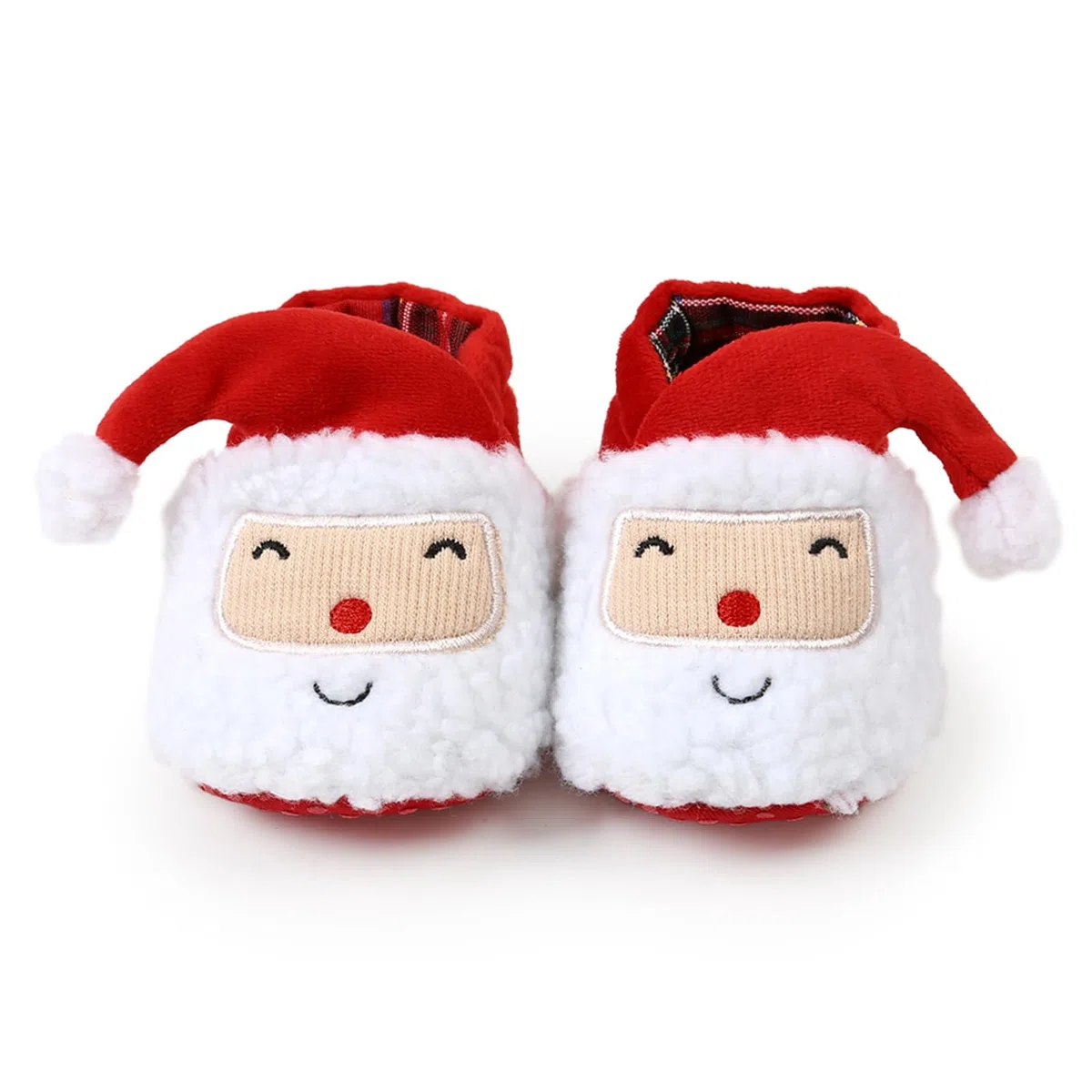 LSFYSZD Chaussons d'hiver en polaire pour bébé - Citrouille - Pour Halloween et Noël