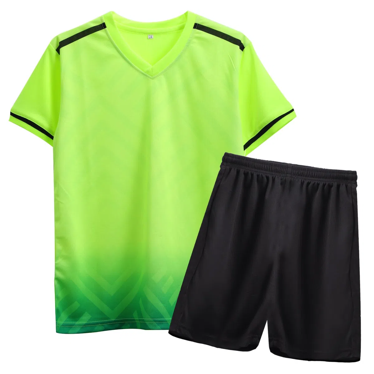 Ensemble maillot de football pour enfant - Séchage rapide - Vêtement de sport pour garçon - Survêtement de football - T-shirt et short