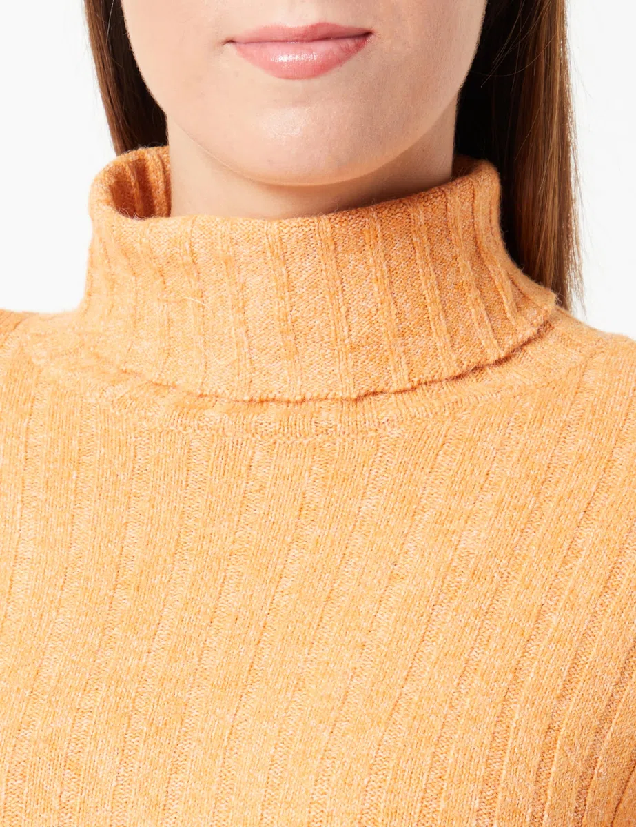 MAMA.LICIOUS Mlsuniva June L/S Knit Top Pull en Tricot Femme